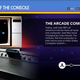 An Atari 2600 with an Asteroids cartridge inserted is shown in front of an early 1980s-style TV depicting a screen from the game accompanied by text about how the Atari VCS/2600 was the first computer in millions of homes.